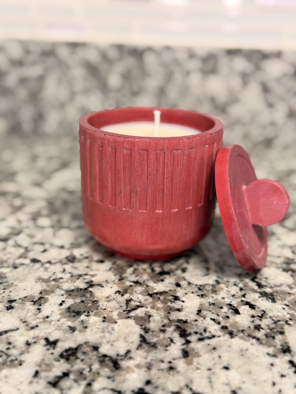 Red Scented Candle