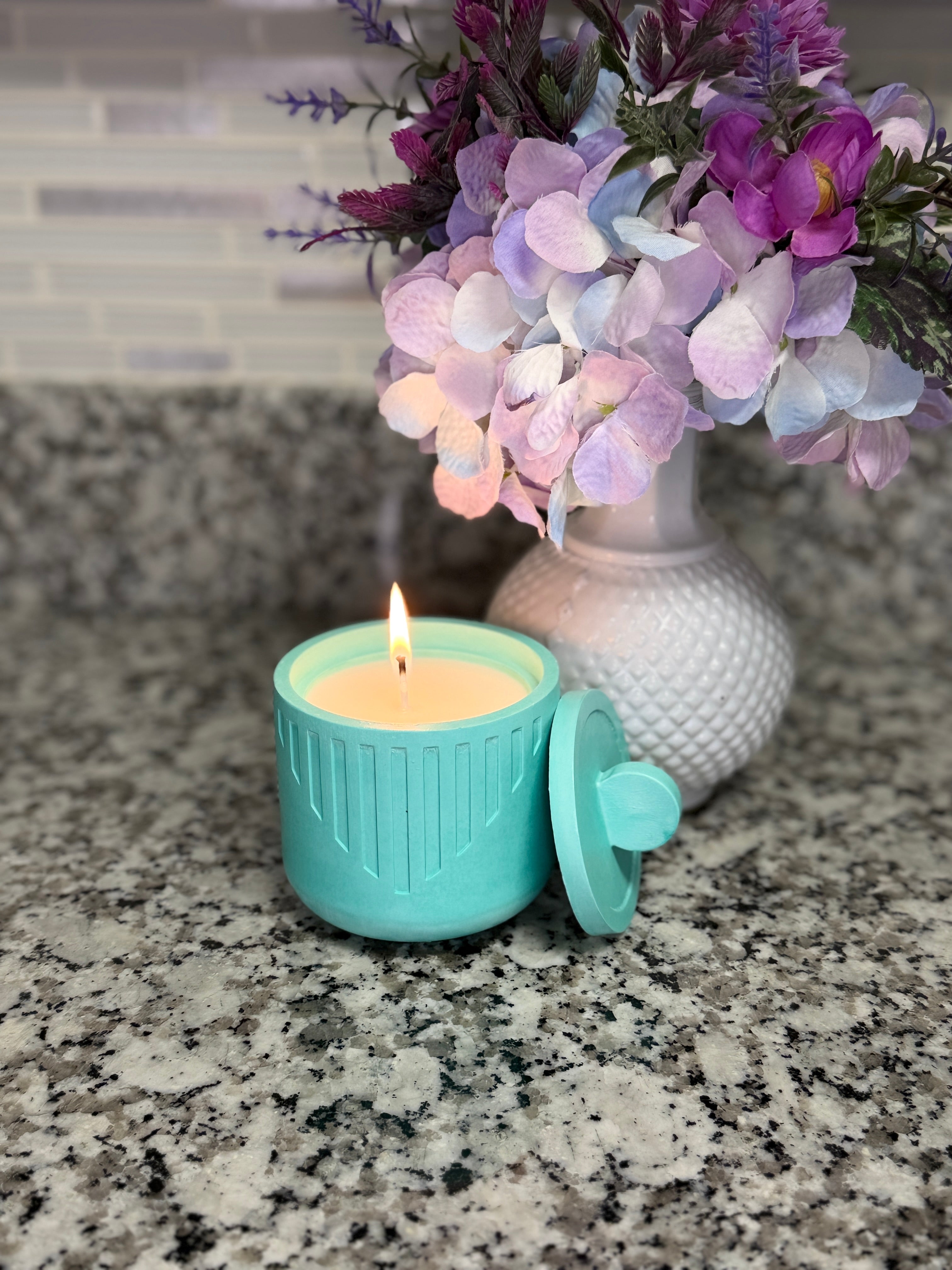 Green Scented Candle