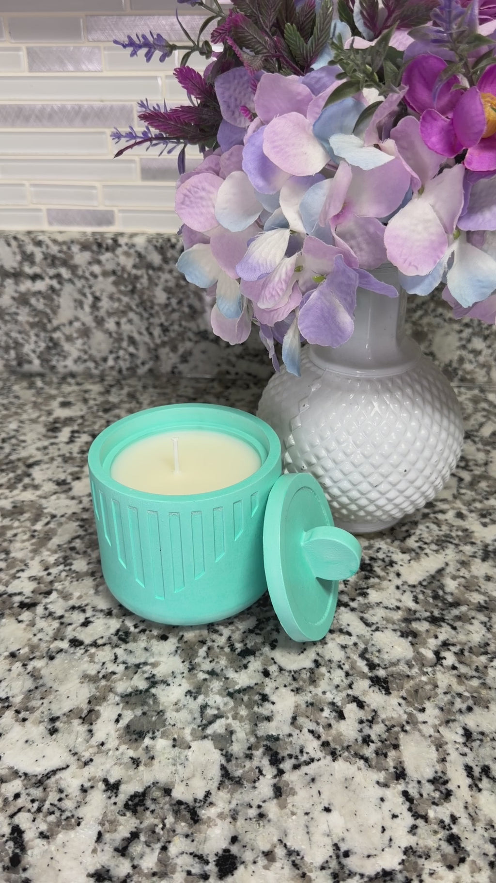 Green Scented Candle