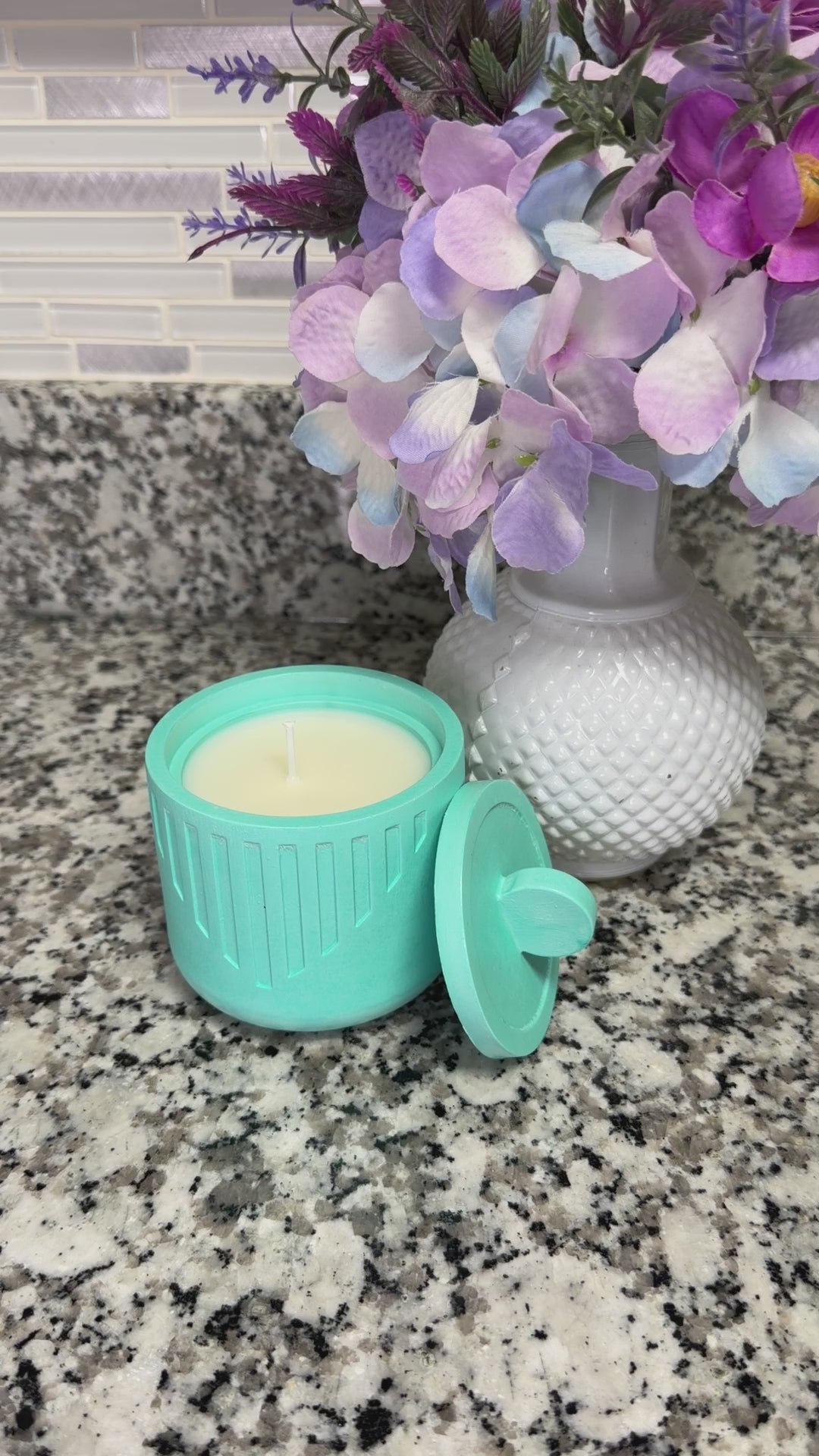 Green Scented Candle